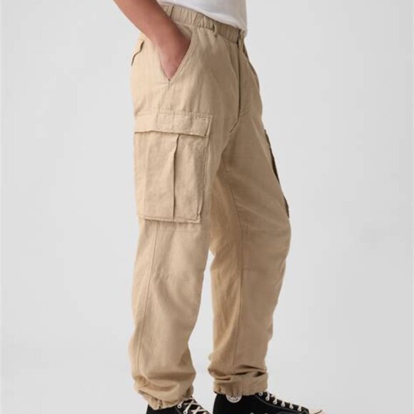 GAP Men's Linen-Cotton Cargo Pants XL NWT - Picture 1 of 5